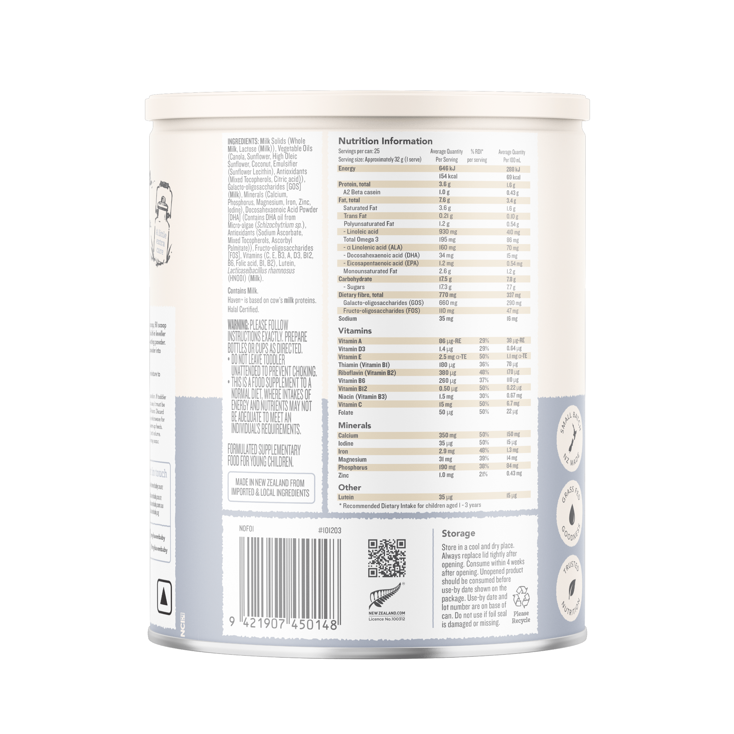 Etapa 3 - Alimento Lácteo de Crecimiento a base de Leche de Vaca A2/A2