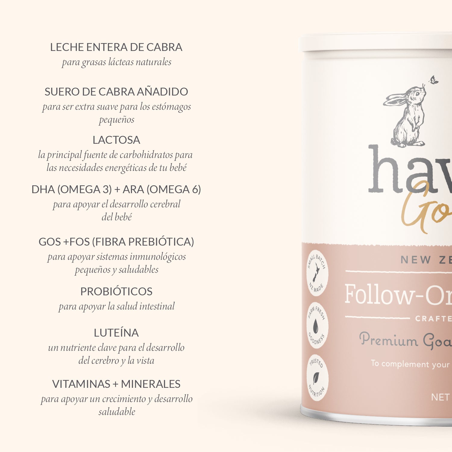 Etapa 2 - Fórmula de Continuación a base de Leche de Cabra